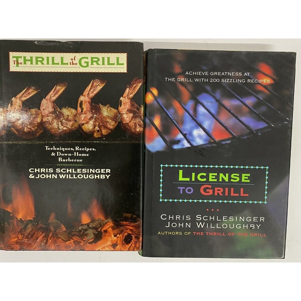 Schlesinger and Willoughby Grilling 2 book bundle - Picture 1 of 6